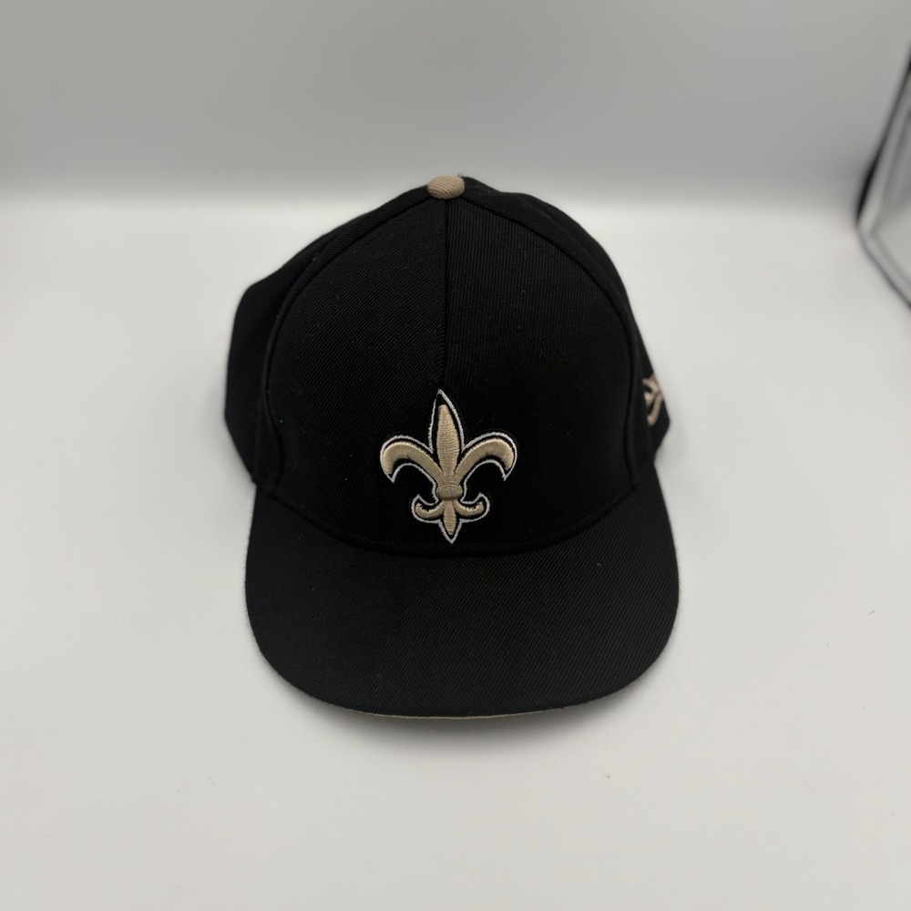 New Era Snapback Hat Mens OSFM Black New Orleans Saints NFL Vintage Collection